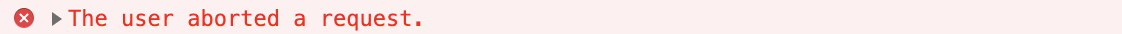 Fetch: 시간 내에 요청을 종료하지 못했을 때, 요청을 취소함