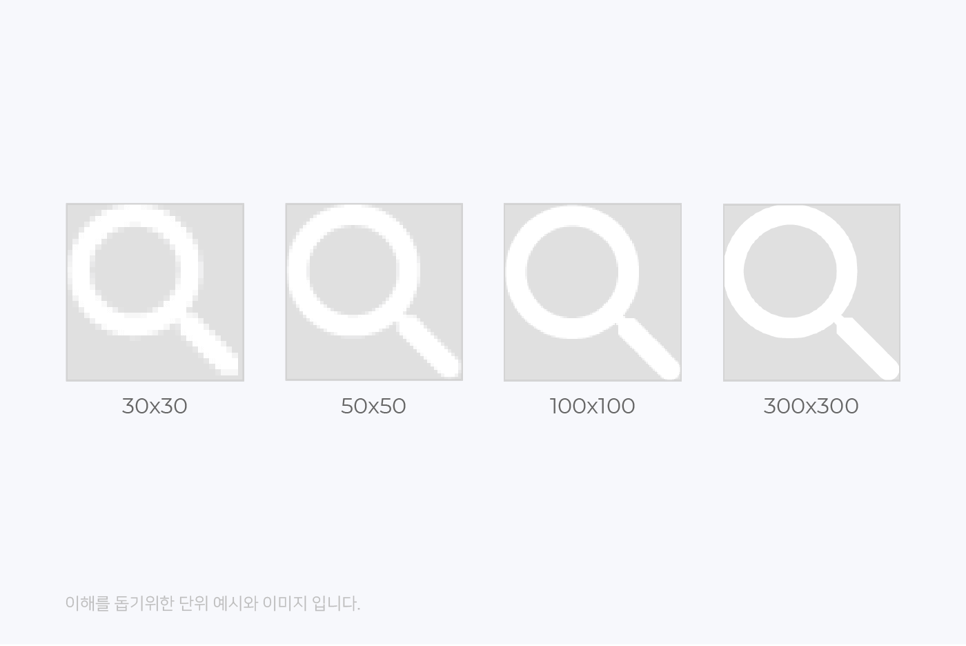 해상도 비교